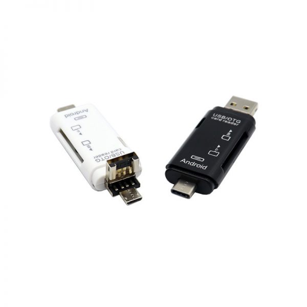 Sd/ TF card reader computer type-C Android mobile phone type-C all in one OTG card reader