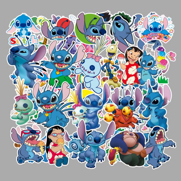 55 graffiti stickers Automobile motorcycle skateboard refrigerator computer stickers waterproof wholesale customization