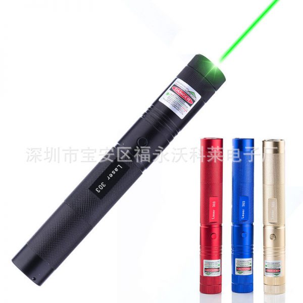 Cross border wholesale for manufacturers laser303 green laser flashlight sales Sand Table laser pointer all over the sky