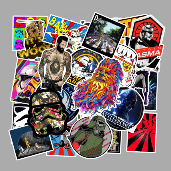 100 graffiti stickers Automobile motorcycle skateboard computer notebook hand tent stickers waterproof