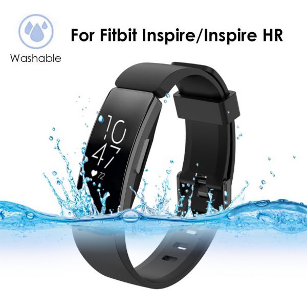 Fitbit inspire original silicone watch band inspire smooth monochrome official style replacement band