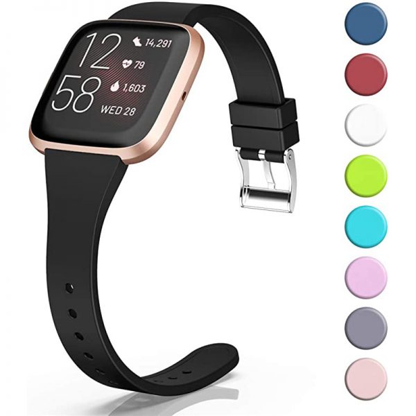 Fitbit versa2&lite smart watch strap versa slimming style shrinking style silicone strap