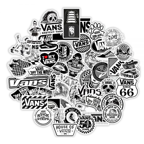 50 chaopai graffiti stickers motorcycles cars skateboards refrigerators computer stickers waterproof wholesale customized