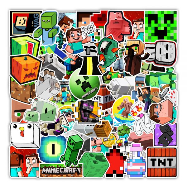 100 pieces of my world graffiti stickers car trunk refrigerator stickers decorative stickers wholesale customized