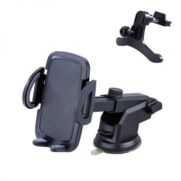 Mobile phone holder with suction cup, hose holder, telescopic holder, car air conditioner air outlet, navigation mobile phone holder