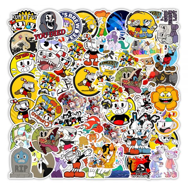 50 graffiti stickers car trunk mobile phone computer decoration stickers wholesale customized