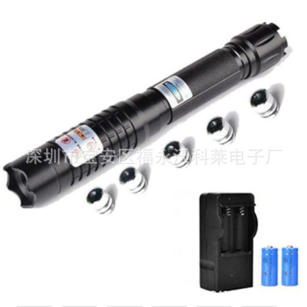 B009 outdoor self-defense exploration laser finger pen laser flashlight rescue signal light instructor guide light