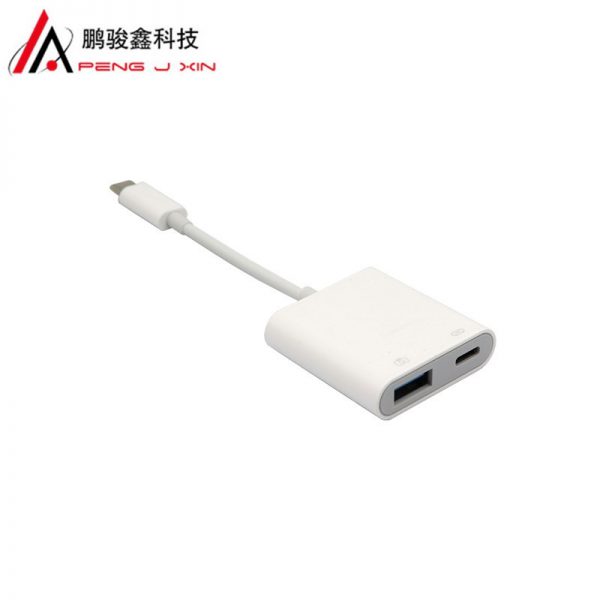 Type-C OTG adapter USB3.0 to type-C data cable with female base charging a bus 3.0 to type-C