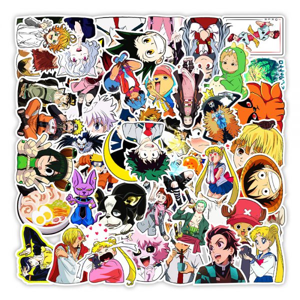 50 pieces of RI man collection graffiti stickers computer mobile phone kettle decoration stickers wholesale