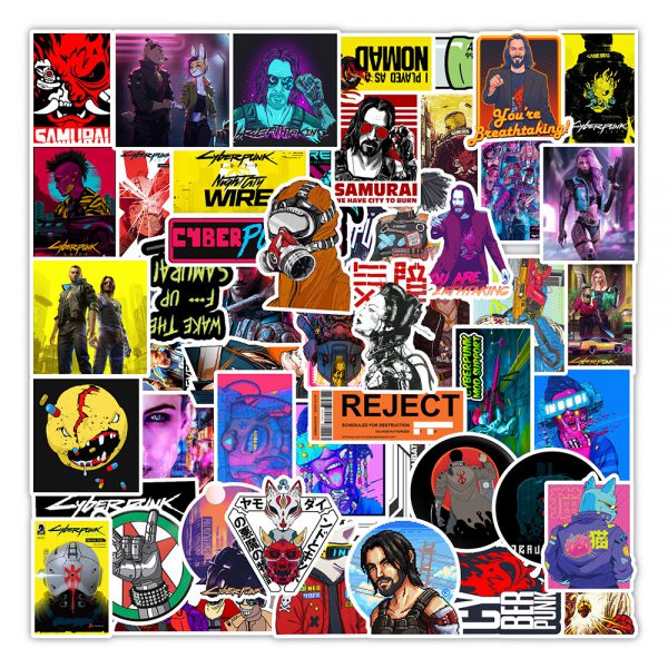 100 graffiti stickers automobile skateboard luggage compartment computer creative decoration stickers wholesale customized