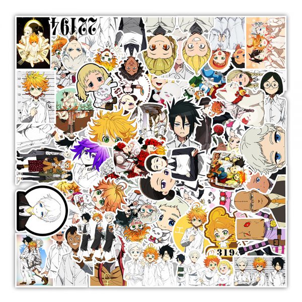 50 pieces of cartoon agreed Neverland graffiti stickers trunk car skateboard computer decoration stickers wholesale